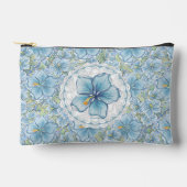 Hibiscus & kant TURQUOISE Etui (Voorkant)