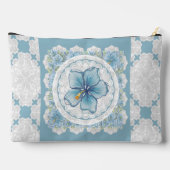 Hibiscus & kant TURQUOISE Etui (Achterkant)