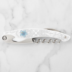 Hibiscus & kant TURQUOISE Kurkentrekker