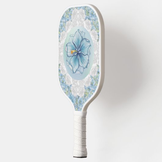Hibiscus & kant TURQUOISE Pickleball Paddle (Links)