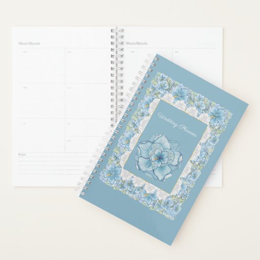 Hibiscus & kant TURQUOISE Planner (Display)
