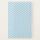 Hibiscus & kant TURQUOISE Planner (Achterkant)