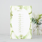 Hibiscus & kant WIT (Staand voorkant)