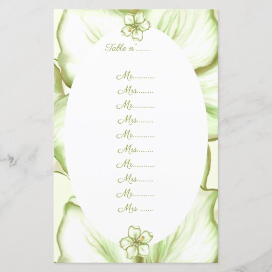 Hibiscus & kant WIT (Voorkant)