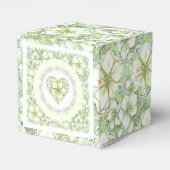 Hibiscus & kant WIT Bedankdoosjes (Achterkant)