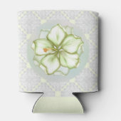 Hibiscus & kant WIT Blikjeskoeler (Achterkant)