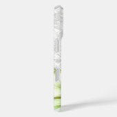 Hibiscus & kant WIT Case-Mate iPhone Case (Achterkant / Rechts)