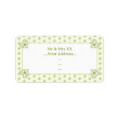 Hibiscus & kant WIT Etiket (Voorkant)