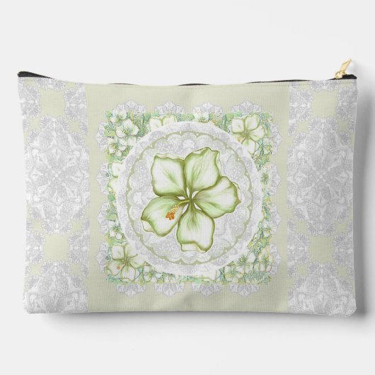 Hibiscus & kant WIT Etui (Achterkant)