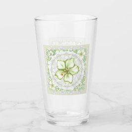 Hibiscus & kant WIT Glas