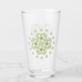 Hibiscus & kant WIT Glas (Achterkant)