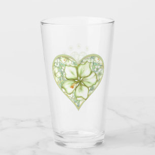 Hibiscus & kant WIT Glas