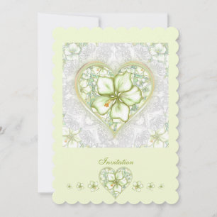 Hibiscus & kant WIT Kaart