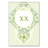 Hibiscus & kant WIT Kaart (Achterkant)