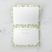 Hibiscus & kant WIT Kaart (Binnen)