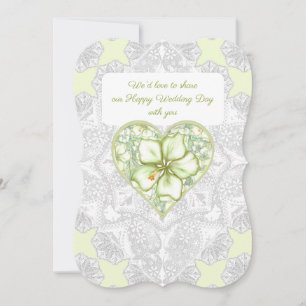 Hibiscus & kant WIT Kaart