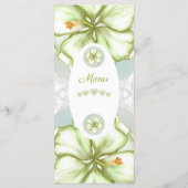 Hibiscus & kant WIT Menu (Achterkant)