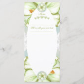 Hibiscus & kant WIT Menu (Voorkant)