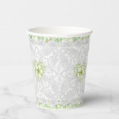 Hibiscus & kant WIT Papieren Bekers (Rechts)