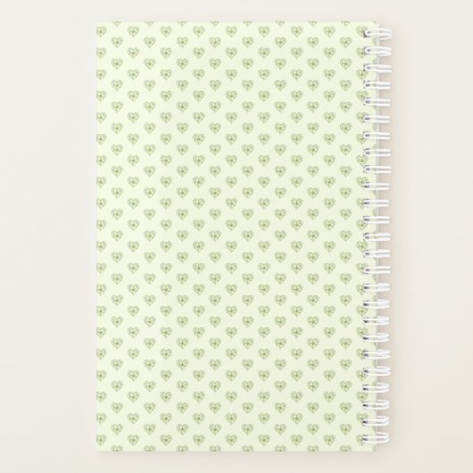 Hibiscus & kant WIT Planner (Achterkant)