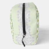 Hibiscus & kant WIT Toilettasje (Rechts)