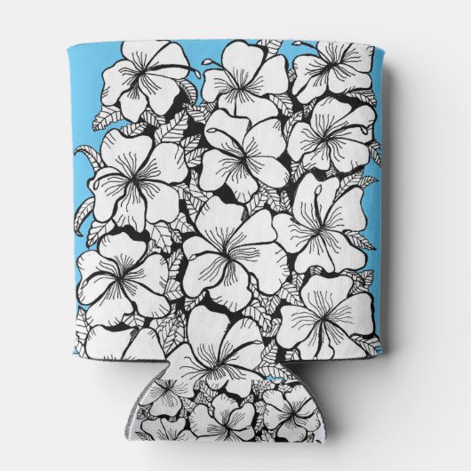 Hibiscus Koelbox Blikjeskoeler (Achterkant)