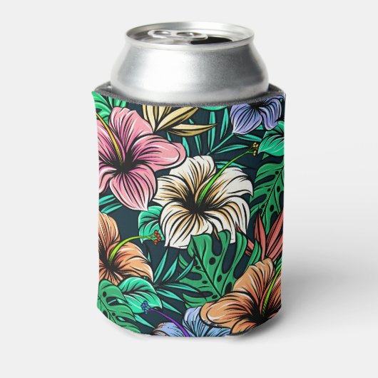 Hibiscus Koelbox Blikjeskoeler (Blikje Achterkant)