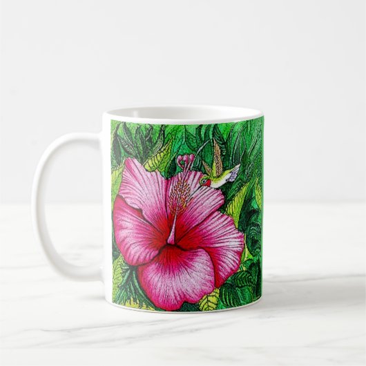 Hibiscus kolibrie Mok (Links)