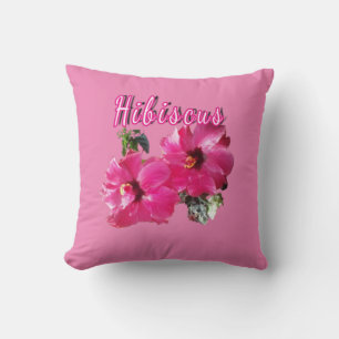 Hibiscus kussen