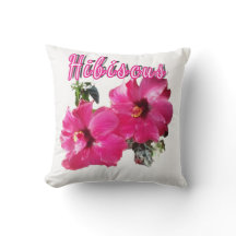 Hibiscus kussenhoes