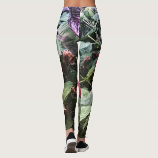 Hibiscus Leggings (Achterkant)