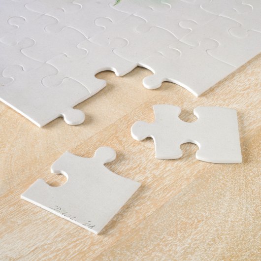 Hibiscus Legpuzzel (Zijkant)
