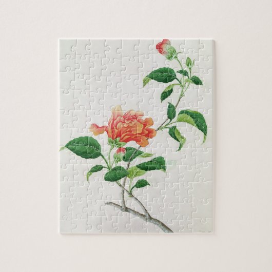 Hibiscus Legpuzzel (Verticaal)