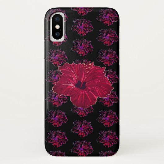 Hibiscus Love Case-Mate iPhone Case (Achterkant)