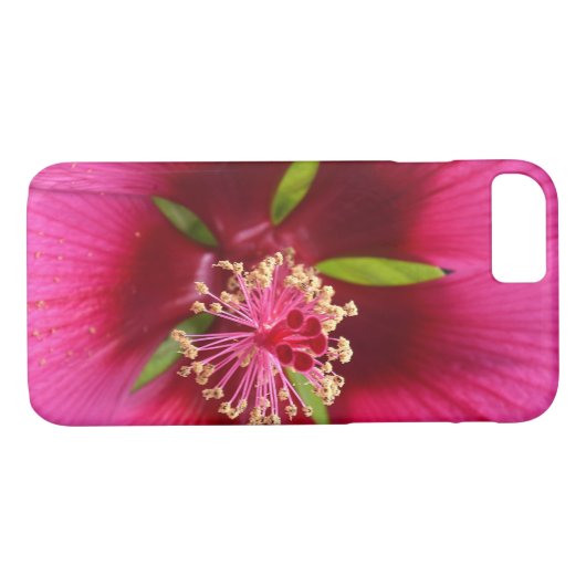 Hibiscus macro Case-Mate iPhone case (Achterkant (Horizontaal))