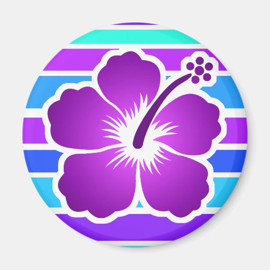 Hibiscus Magneet (Voorkant)