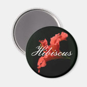 Hibiscus Magneet (Voorkant / Achterkant)