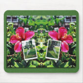 Hibiscus met Zilverreigers Muismat (Voorkant)