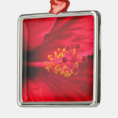 Hibiscus Metalen Ornament (Links)