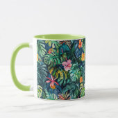 Hibiscus Monstera-Oerwoud Mok (Links)
