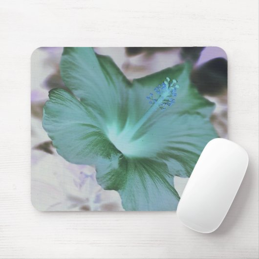 Hibiscus - mousepad muismat (Met muis)