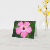 Hibiscus - N Kaart (Gele Bloem)