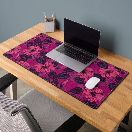 Hibiscus nacht bureaumat (Kantoor 2)