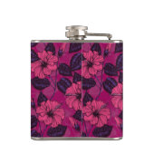 Hibiscus nacht heupfles (Achterkant)