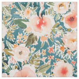 HIBISCUS NIGHTSWEATS Tropische Floral Stof