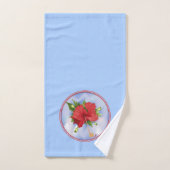Hibiscus on Ice Bad Handdoek (Handdoek)