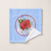 Hibiscus on Ice Bad Handdoek (Wasdoekje)