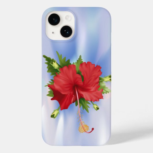 Hibiscus on Ice Case-Mate iPhone Case (Achterkant)