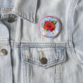 Hibiscus on Ice Ronde Button 5,7 Cm (In situ)