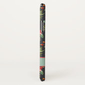 Hibiscus palm tropische bloem | Koraal en Munt Case-Mate iPhone Case (Achterkant / rechts)